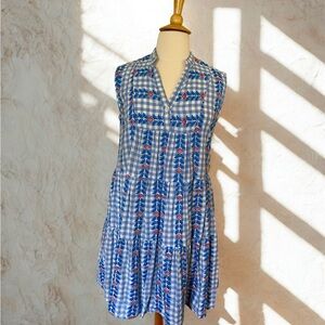 Uncle Frank Summer fun dress L EUC